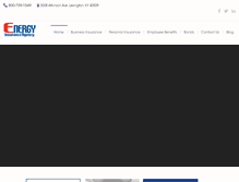 Tablet Screenshot of energyinsuranceagency.com